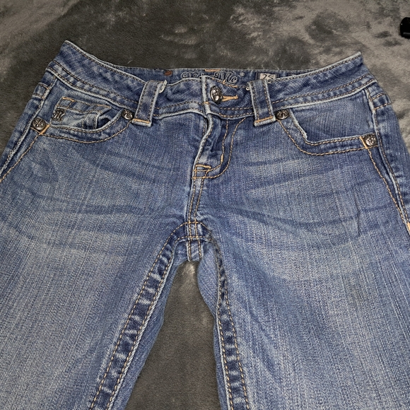 Miss Me Blue Women's Jeans Size 25/34 - Picture 4 of 12